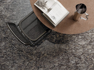 SELENITE BLACK MAXIMUM - Porcelain stoneware wall/floor tiles by Fiandre Architectural Surfaces - view 2